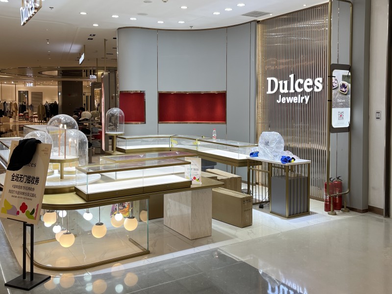 上海喜石珠寶店展柜